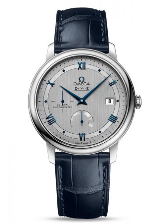AAA Replica Omega De Ville Prestige Co-Axial Power Reserve 39.5 mm Silver Dial Watch 424.13.40.21.02.003