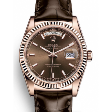AAA Replica Rolex Day-Date 36mm Automatic Mens Watch 118135-0022