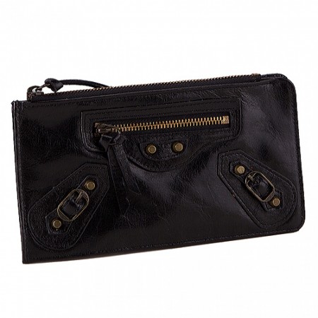 Balenciaga Giant Envelope Wallet Black