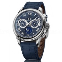 AAA Replica Chopard L.U.C Perpetual Chrono Platinum Limited Edition Watch 161973-9001