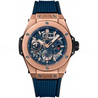 AAA Replica Hublot Big Bang MECA-10 King Gold Blue Watch 414.OI.5123.RX
