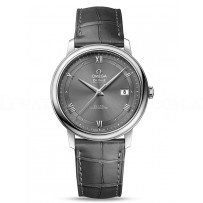 AAA Replica Omega De Ville Prestige Co-Axial 39.5 mm Steel on Leather strap Watch 424.13.40.20.06.001