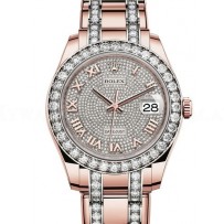 AAA Replica Rolex Oyster Perpetual Pearlmaster 39mm Ladies Watch 86285