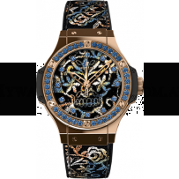 AAA Replica Hublot Big Bang Broderie Sugar Skull Gold Watch 343.PS.6599.NR.1201