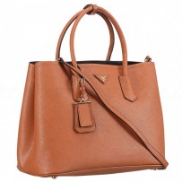 Prada Double Tote Tan 18926819