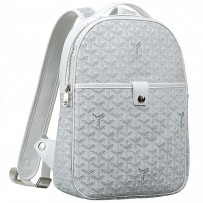 Goyard Chevron White Backpack 18927369