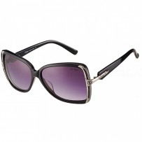 Cartier Black Frame Grey Lenses Sunglasses 308256