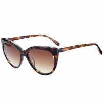 Fendi Cat Eye Retro Havana Frame Sunglasses  308413