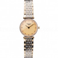 Longines La Grande Classique Champagne Dial Two Tone Bracelet Femme  622137