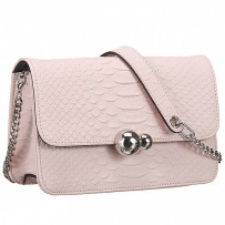 Dior Small Flap Light Pink Python Bag 18927158