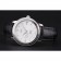 Omega De Ville Prstige Co-Axial White Dial Silver Case Black Leather Strap Roman Numeral