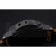 Swiss Panerai Luminor Ceramica Flyback Chronograph Black Dial Black Case Brown Leather Strap