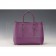 Prada Saffiano Double Tote Purple