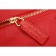 Saint Laurent Classic Monogram Satchel Red 607884
