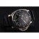 Swiss Panerai Luminor Submersible Black Dial Stainless Steel Case Black Bezel Black Rubber Strap