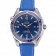 Omega Seamaster Planet Ocean GMT Blue Dial Blue Leather Band   622394