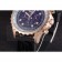 Breitling Navitimer Rosegold Bezel Rubber Strap Black Dial