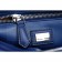 Fendi Peekaboo Whipstitch Blue Leather Bag  18927309