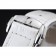 Omega DeVille Prestige White Dial Silver Diamond Case White Leather Bracelet  1454119