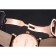 Cartier Rotonde White Dial Gold Case With Jewels Black Leather Strap  622760