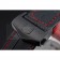 Tag Heuer Monaco Black-Red Perforated Leather Strap Black Dial 80309