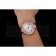 Franck Muller Double Mistery Ronde White Dial Rose Gold Case Plum Leather Strap