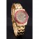 Rolex Datejust Diamond Dial Pink Jewels Bezel Gold Case And Bracelet  622835