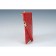 Salvatore Ferragamo Embossed Red Leather Wristlet 18927373