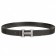 Hermes Brown With Silver "H" Buckle Closure Belt