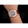 Patek Philippe Nautilus Gray Dial Rose Gold Case Brown Leather Strap