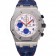 Swiss Audemars Piguet Royal Oak Offshore White Dial Stainless Steel Case Blue Leather Strap  622850