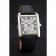 Cartier Tank MC White Dial Stainless Steel Case Black Leather Strap  622576