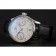 Swiss IWC Portuguese White Dial Rose Gold Numerals Silver Case Black Leather Bracelet 1453910