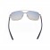 Prada Square Linea Rossa Logo Silver Frame Sunglasses 308221