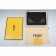 Fendi Bag Bugs Studded Black White And Yellow Leather Flat Pouch 18927336