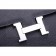 Hermes Constance Black with Silver Buckle