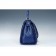 Fendi Peekaboo Whipstitch Blue Leather Bag  18927309