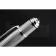 Cartier Silver Patterned Upper Body Silver Ballpoint Pen  622767