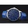 Vacheron Constantin Patrimony Power Reserve Blue Dial Silver Case Blue Leather Bracelet  1454263