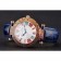 Franck Muller Double Mistery 4 Saisons White Dial Rose Gold Case Blue Leather Strap