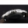 Patek Philippe Perpetual Calendar Retrograde Date Black Dial Engraved Silver Case Black Leather Bracelet 1454146