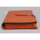 Hermes Bearn Wallet with Gusset Orange