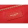 Saint Laurent Classic Monogram Satchel Red 607884