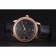 Omega De Ville Prestige Co-Axial Black Dial Rose Gold Diamond Case Black Leather Strap Roman Numeral