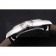 Swiss Rolex Datejust White Dial Stainless Steel Case Black Leather Strap
