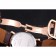 Cartier Ronde Second Time Zone White Dial Gold Case Brown Leather Strap  622801