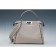 Fendi Peekaboo Whipstitch Grey Leather Bag  18927310