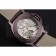 Panerai  Luminor Brown Leather Strap Black Dial 80164