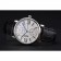 Cartier Ronde Second Time Zone White Dial Stainless Steel Case Black Leather Strap  622798