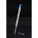 Cartier Gold Rimmed Gold Wave Pattern Upper Body Black Ballpoint Pen  622770